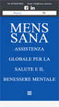 Mobile Screenshot of mens-sana.biz