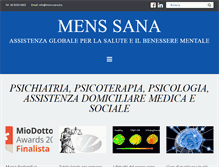 Tablet Screenshot of mens-sana.biz