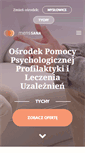 Mobile Screenshot of mens-sana.pl